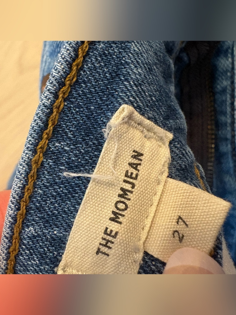 Madewell Straight-Leg‎ Blue Denim Jeans - Picture 10 of 10